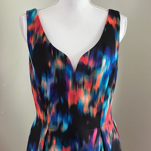 CALVIN KLEIN  Fit & Flare Scuba Dress - Picture 4 of 13